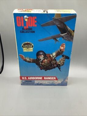 GI Joe Action Figure Classic Edition Airborne Ranger 1996 Sealed In Package